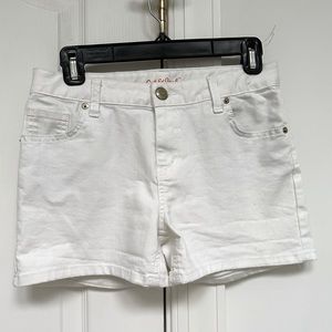 Kids White Cat and Jack Jean Shorts